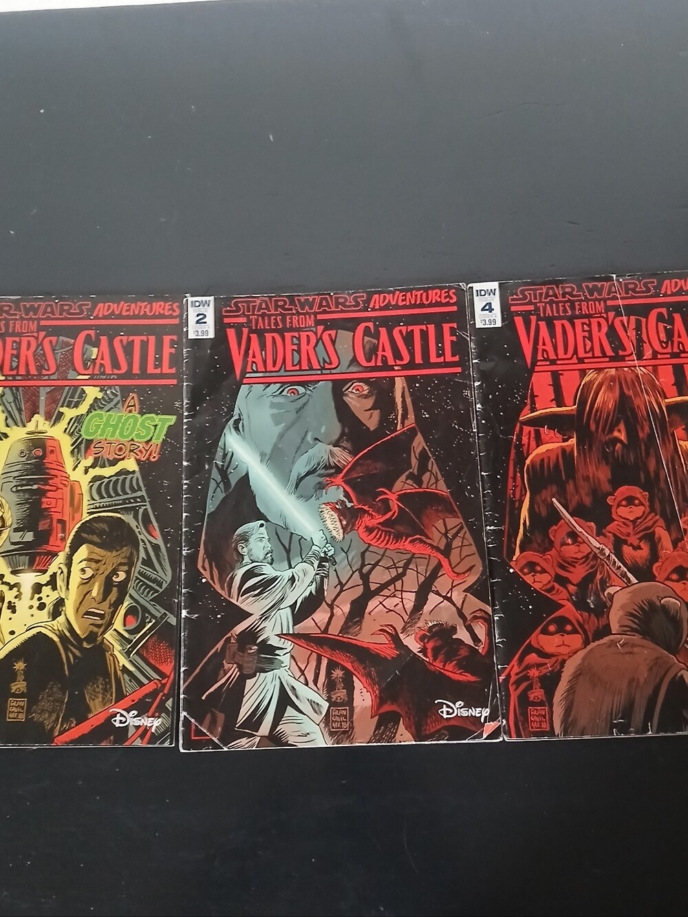 Star Wars: Tales From Vader's Castle Comic Book - Disney (Black/Red)